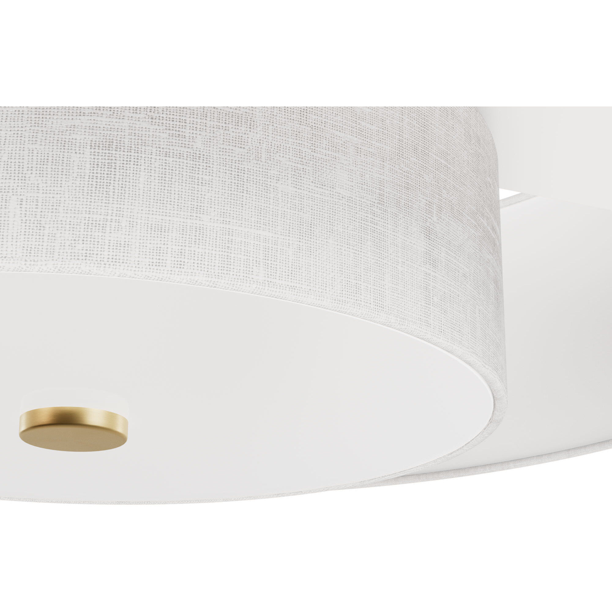 Brookside 30 inch Luxe Gold with Fresh White Blades Ceiling Fan