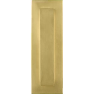 Sean Lavin Aspen LED Natural Brass Outdoor Wall Sconce, Integrated LED
