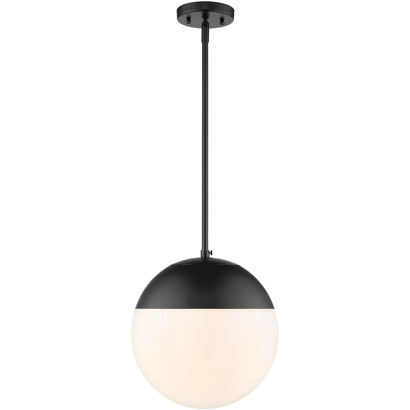 Dixon 1 Light 11.75 inch Matte Black Pendant Ceiling Light, Large