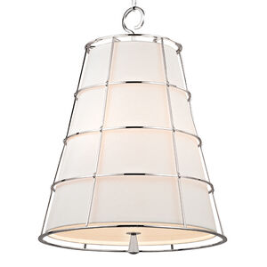 Savona Pendant Ceiling Light in Polished Nickel