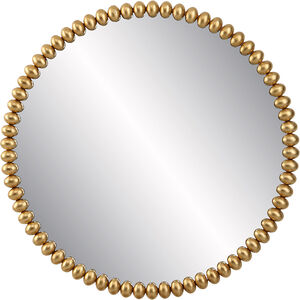 Byzantine 41 X 41 inch Antiqued Gold Leaf Mirror