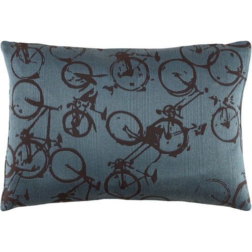 Pedal Power 19 inch Sky Blue, Black Pillow Kit
