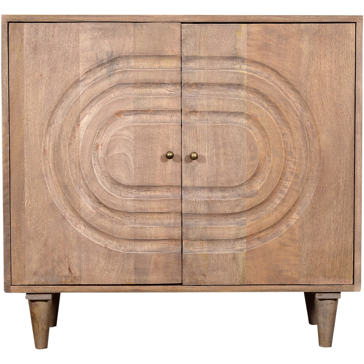 Talladega Medium Brown Cabinet