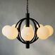 Carousel 8 Light 36 inch Matte Black Chandelier Ceiling Light