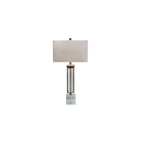 Canada 32 inch 100.00 watt Antique Brass Table Lamp Portable Light