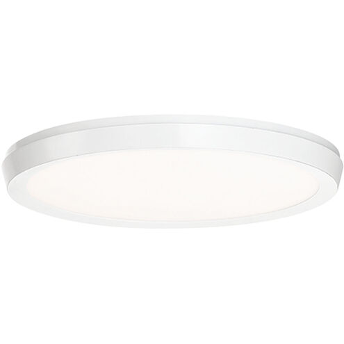 Argo LED 11 inch White Flush Mount Ceiling Light in 11in.