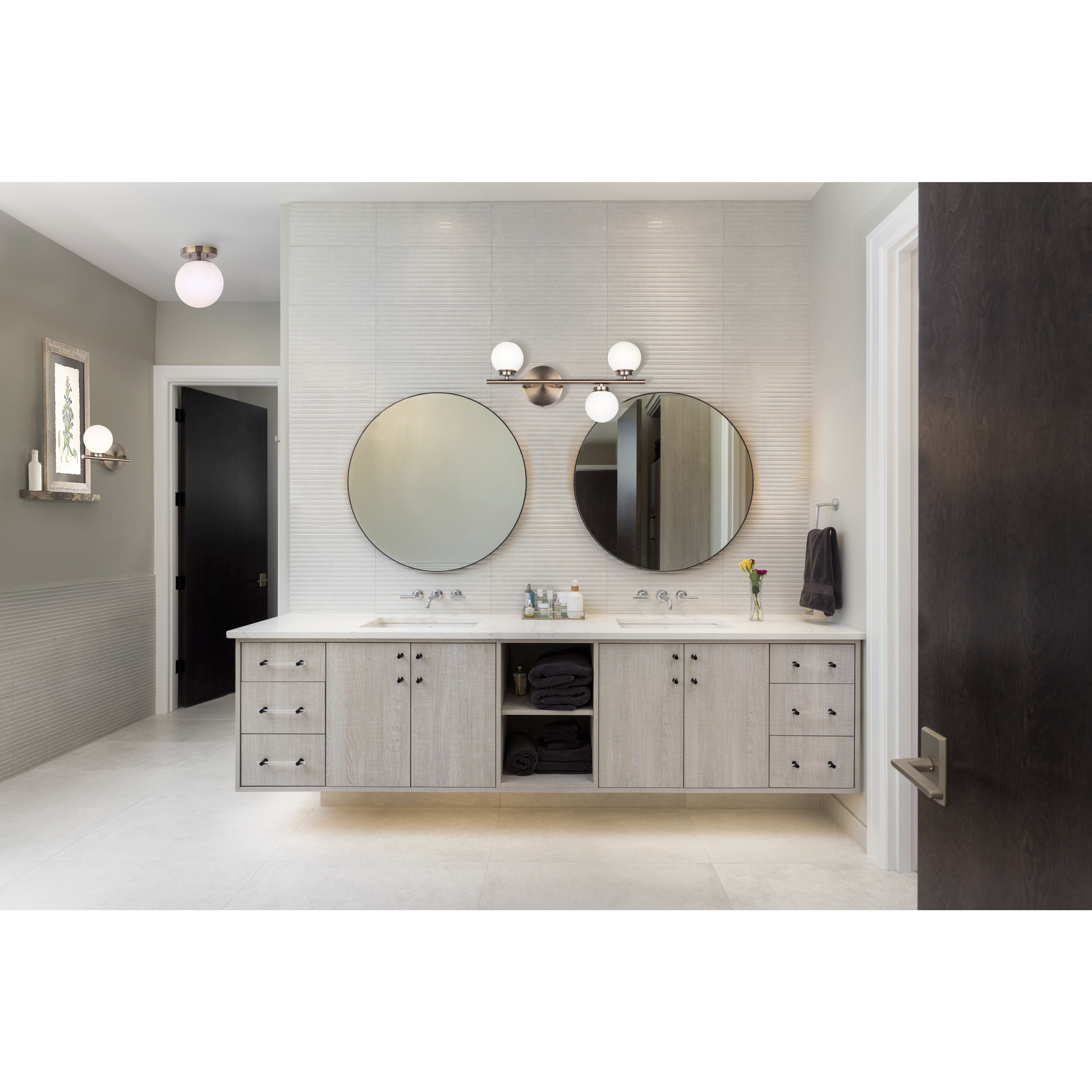 Camilo 1 Light 8 inch Gold Flush Mount Ceiling Light in Flat Opal Glass