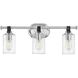 Halstead LED 24 inch Chrome Vanity Light Wall Light