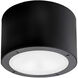 Vessel LED 5.5 inch Black Flush Mount Ceiling Light in 4000K