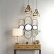 Milo 36.25 X 26 inch Natural Decorative Mirror