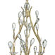 Eve LED 18.5 inch Champagne Gold Chandelier Ceiling Light