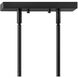 Twiggy 8 Light 38 inch Black Indoor Linear Chandelier Ceiling Light