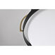 Lakeshore 1 Light 13 inch Matte Black Flush Mount Ceiling Light