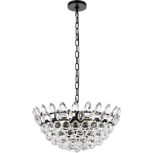 Emilia 5 Light 20 inch Black Pendant Ceiling Light
