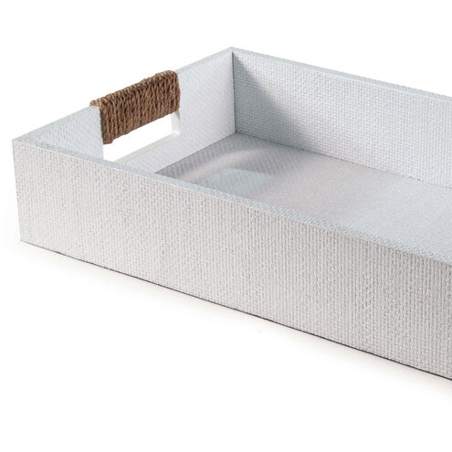 Logia White Serving Tray, Small