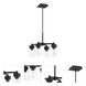 Bennet 4 Light 20 inch Midnight Outdoor Chandelier