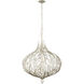Bask 6 Light 26.5 inch Gold Dust Pendant Ceiling Light