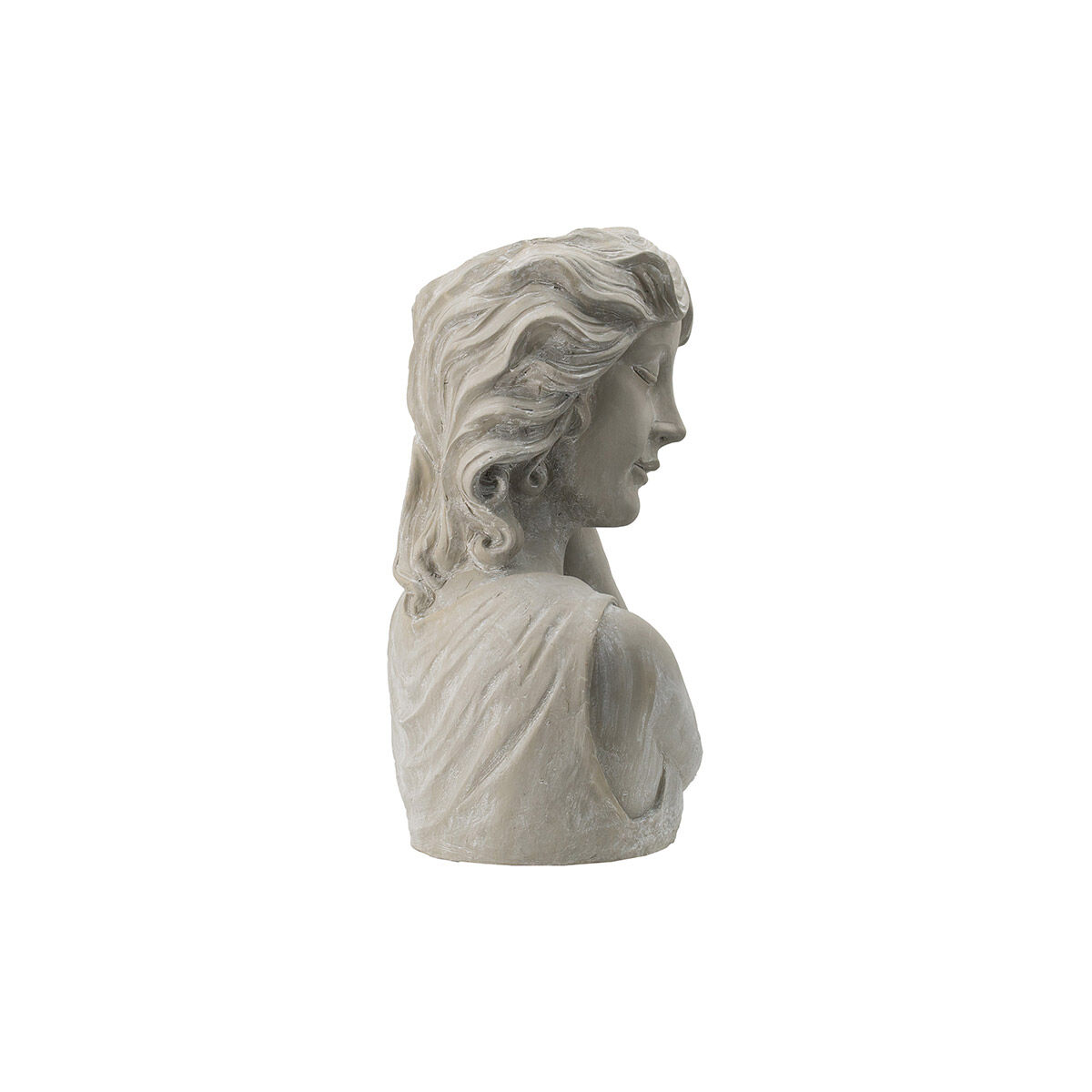 Posing Girl Gray Outdoor Planter