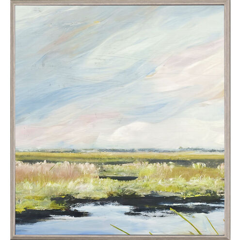 Waterside Collection 29 X 26 inch Non-Glass Framed Art