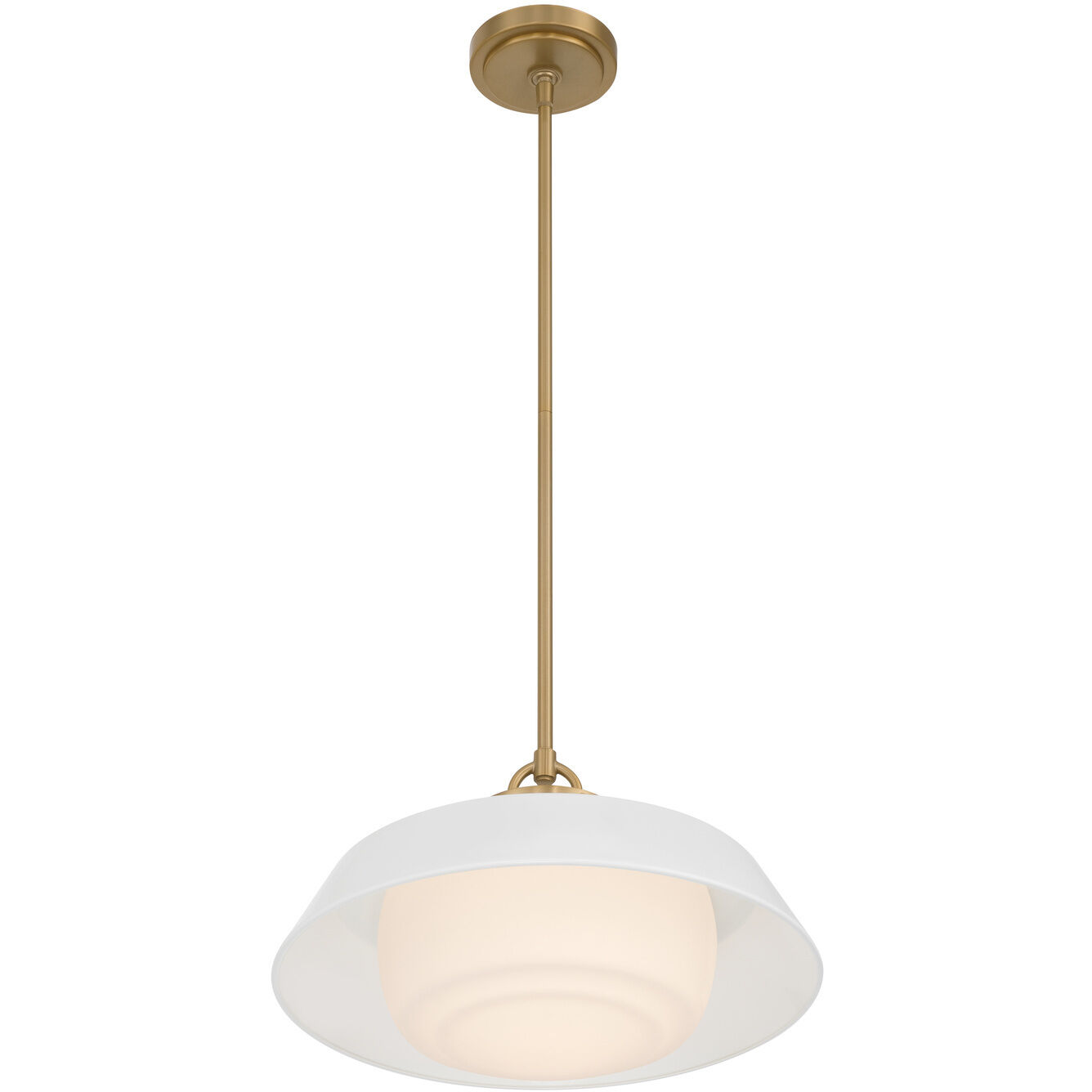 Xander 1 Light 16 inch Vibrant Gold Pendant Ceiling Light
