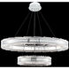 Pearl LED Silver/Pearl Chandelier Ceiling Light