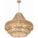 Silas 8 Light 30 inch Burnished Silver Chandelier Ceiling Light