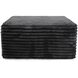 Shar Pei Universal 18 inch Black Ottoman