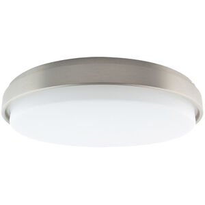Lithium LED 18 inch Brushed Nickel Flush Mount Ceiling Light in 18in