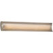 Porcelina LED 30 inch Brushed Nickel Vanity Light Wall Light