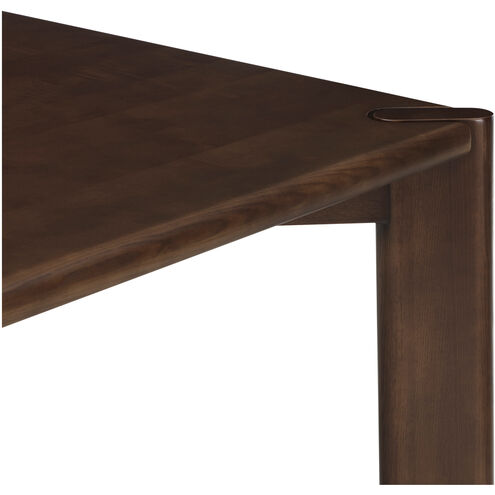 Daifuku 76 X 39 inch Dark Brown Dining Table, Small