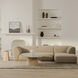 Zandro Beige Sectional, Right