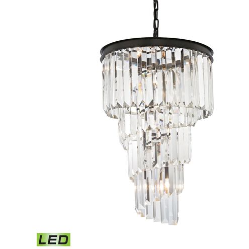 Palacial LED 16 inch Oil Rubbed Bronze Chandelier Ceiling Light