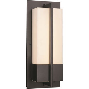 Venue LED 16 inch Black Outdoor Wall Sconce