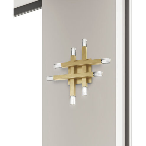 Francesca LED 15.75 inch Aged Brass Decorative Wall Sconce Wall Light