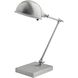 Sophia 17 inch 40.00 watt Brushed Steel Desk Lamp Portable Light