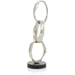 Stacked Rings 19.75 X 5.75 inch Sculpture, Small