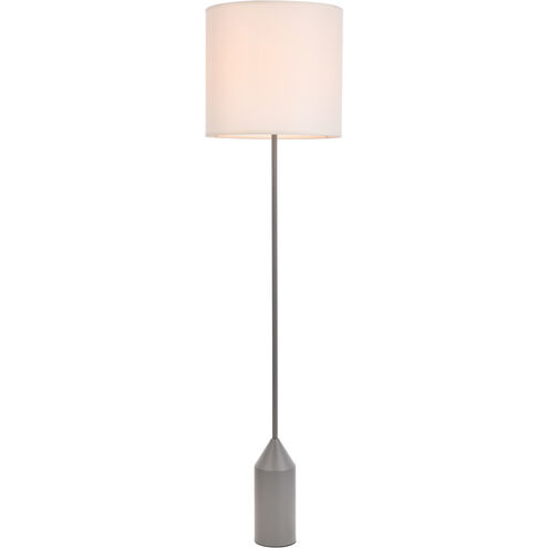 Ines 59.5 inch 40 watt Concrete Gray Floor Lamp Portable Light