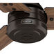 Cassius 60 inch Premier Bronze with Fire Polished Wood and Premier Bronze Blades Outdoor Ceiling Fan