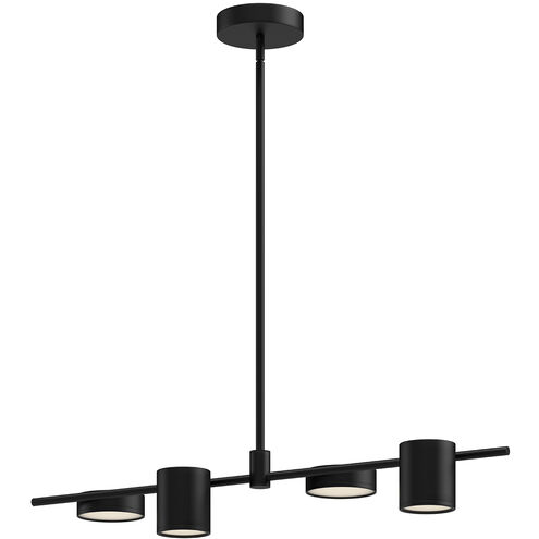 Jayden LED 40 inch Black Linear Pendant Ceiling Light