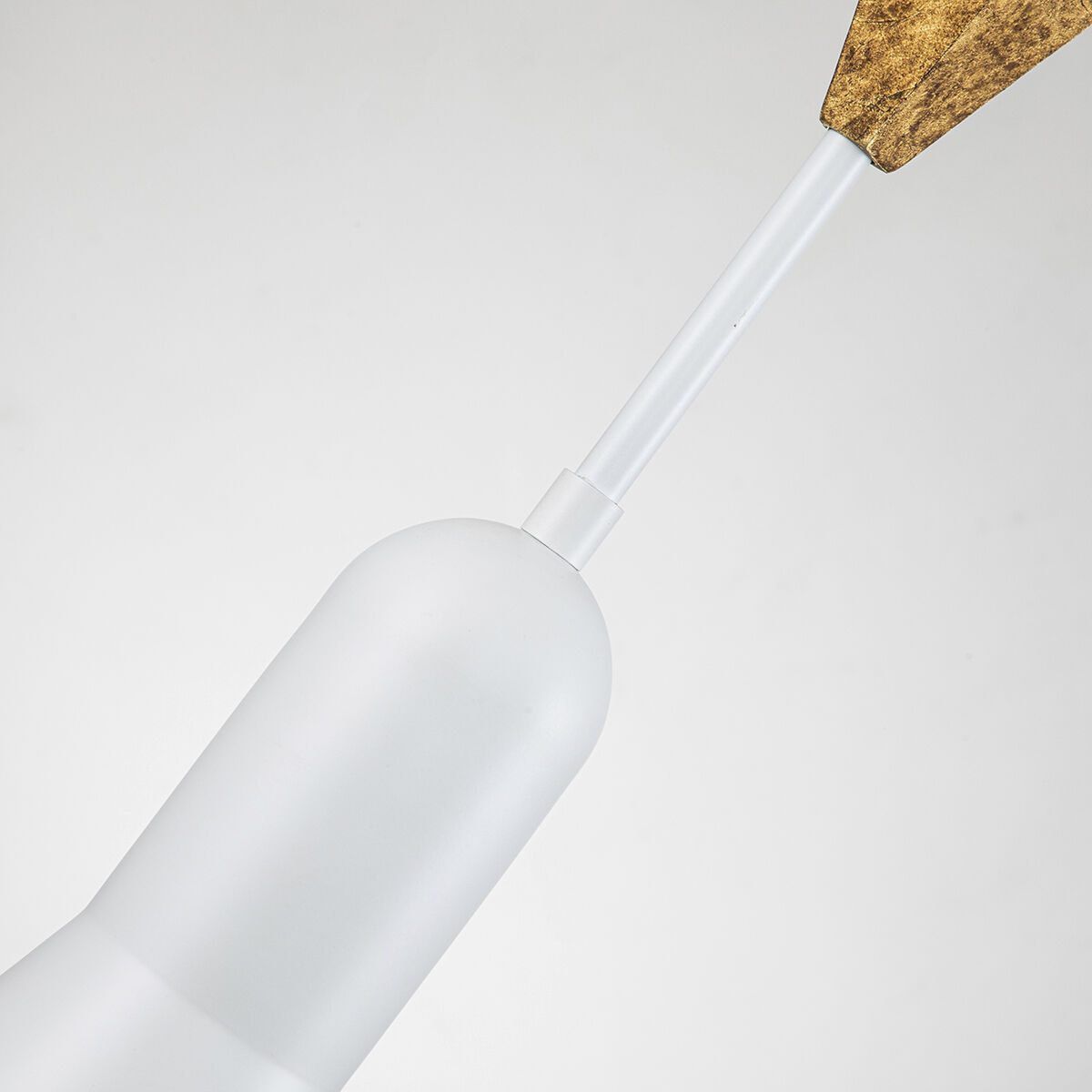 Etoile 1 Light 5.25 inch White Pendant Ceiling Light, Small