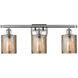 Ballston Cobbleskill LED 26 inch Brushed Satin Nickel Bath Vanity Light Wall Light in Mercury Glass, Ballston