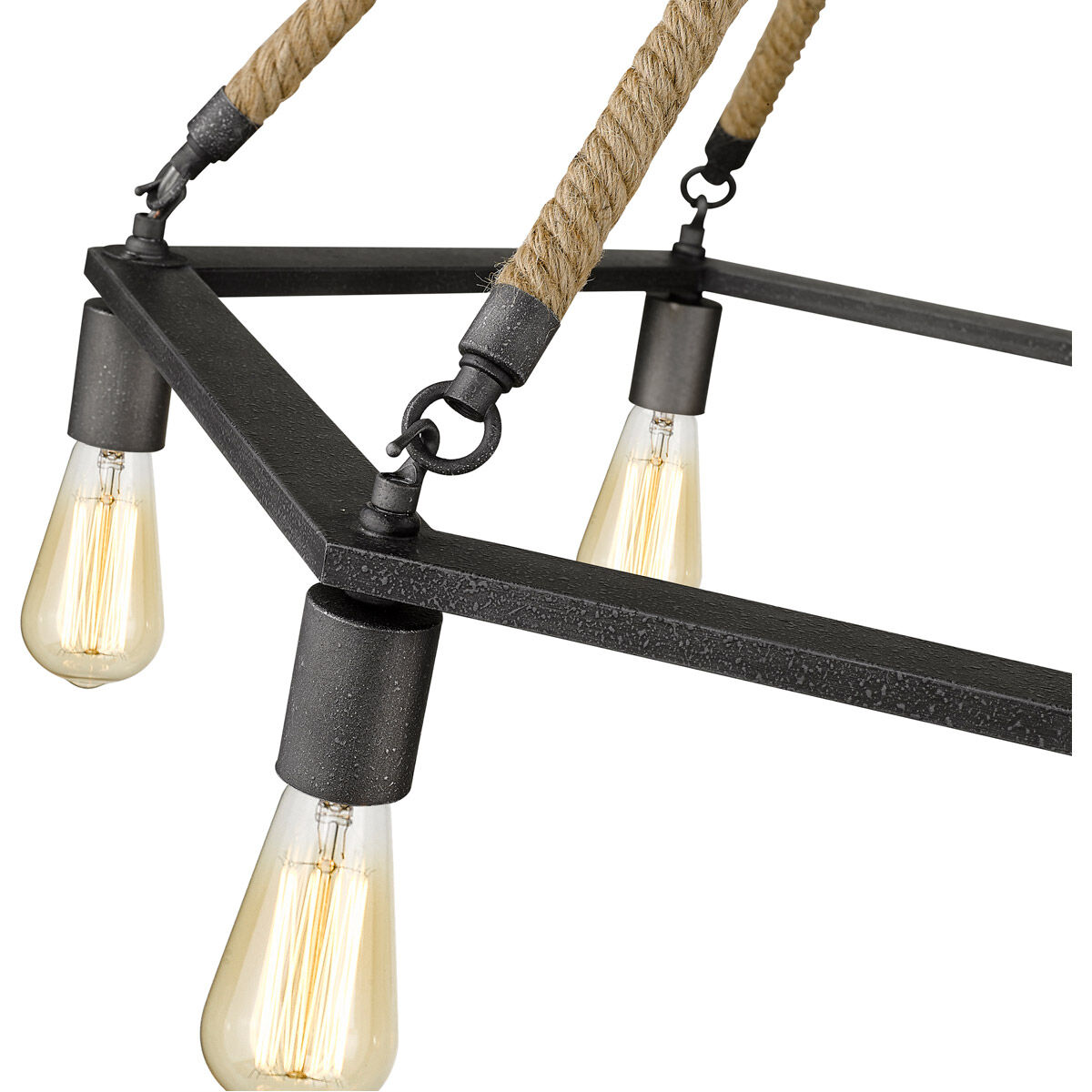 Holden 6 Light 30 inch Antique Gray Chandelier Ceiling Light