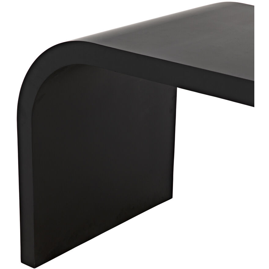 Maximus 66 X 28 inch Matte Black Desk