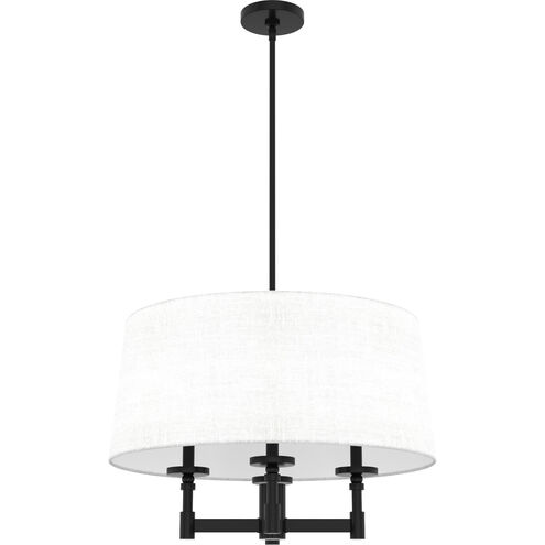 Briargrove Matte Black Chandelier Ceiling Light