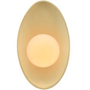 Ambiance LED 7.5 inch Muted Yellow Wall Sconce Wall Light