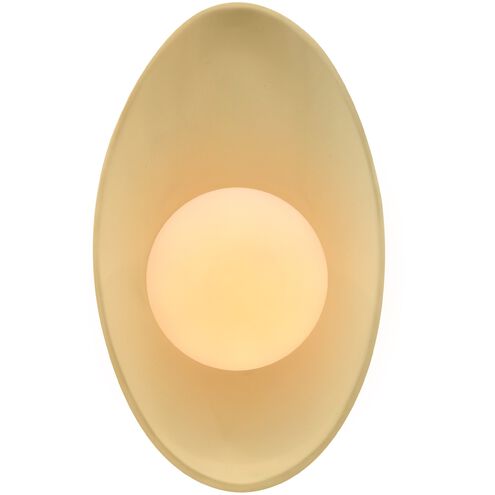 Ambiance LED 7.5 inch Muted Yellow Wall Sconce Wall Light