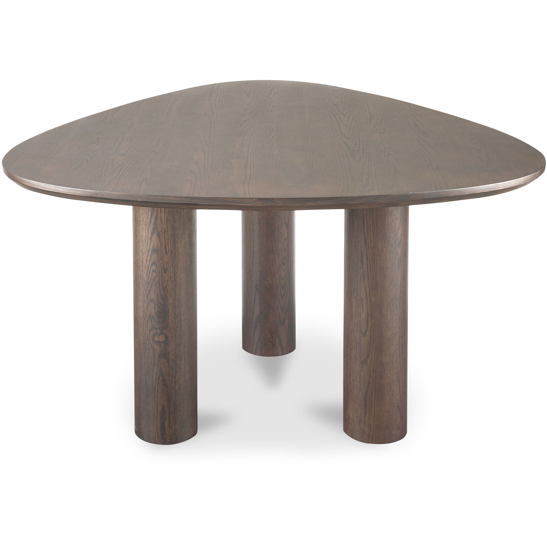 Finley 59.5 X 51.75 inch Dark Brown Dining Table