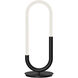 Huron 22.38 inch 11.00 watt Black Table Lamp Portable Light