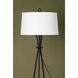 Santa Monica 67.75 inch 100.00 watt Forged Iron Floor Lamp Portable Light