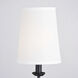 Camden LED 6 inch Matte Black Wall Light